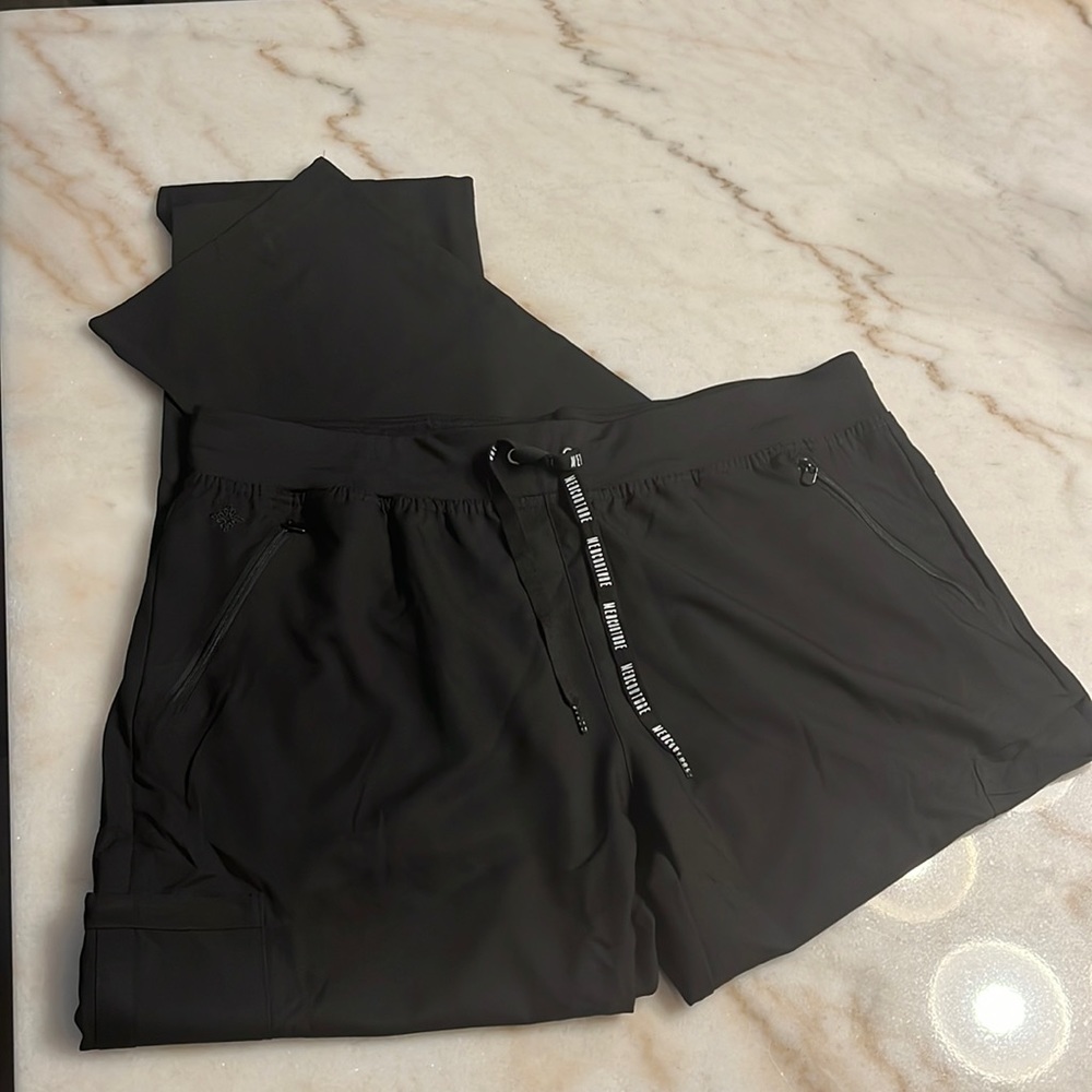 Nursing Uniform Pants Yoga Style Black Size XL